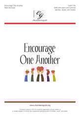 Encourage One Another SAB choral sheet music cover